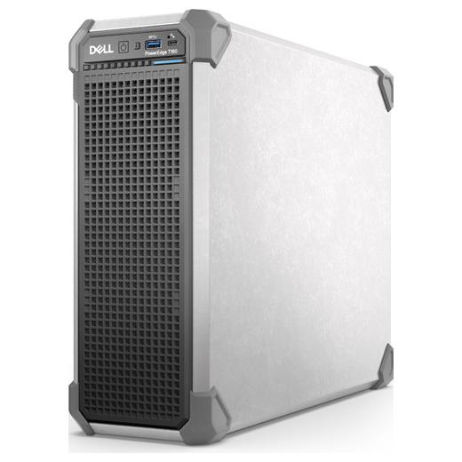 DELL PET160SPL1, T160, Intel Xeon E-2414, 16Gb DDR5 ECC UDIMM Ram, 1x2Tb HDD, 1x300W Power, Free Dos, TOWER, SERVER