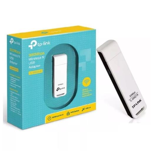TP-LINK TL-WN821N, 300Mbp, 2.4Ghz, Dahili Anten, USB2.0, WIRELESS ETHERNET