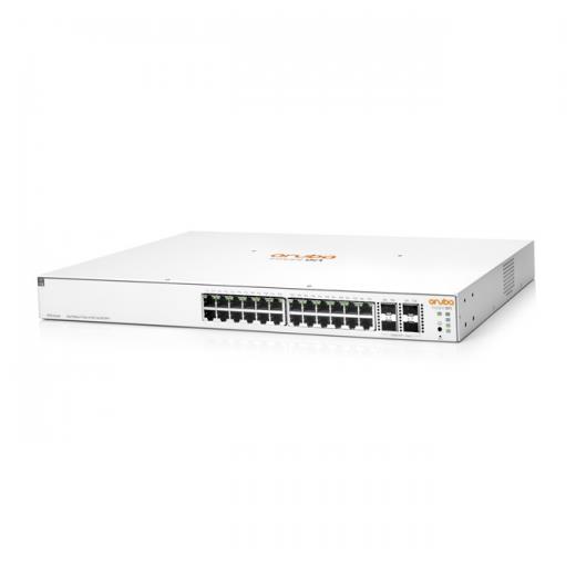 HP Aruba Instant On, JL683B, 1930-24G, 24Port, GigaBit, PoE 195W, 4 Port Gigabit SFP, Yönetilebilir, Rack Mount Switch