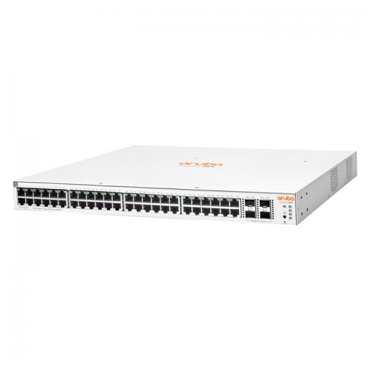 HP Aruba Instant On, JL686B, 1930-48G, 48Port, GigaBit, PoE 370W, 4 Port Gigabit SFP, Yönetilebilir, Rack Mount Switch