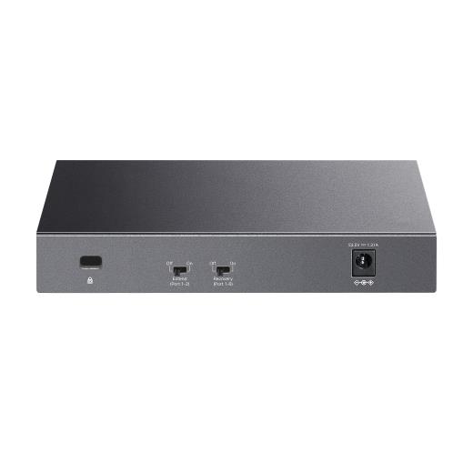 TP-LINK LS108GP, Green Tech, 8 Port GigaBit, PoE 62W, Yönetilemez, Metal Kasalı Switch