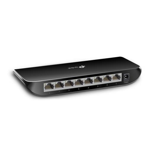 TP-LINK TL-SG1008D, 8 Port, GigaBit, Yönetilemez, Masaüstü Switch
