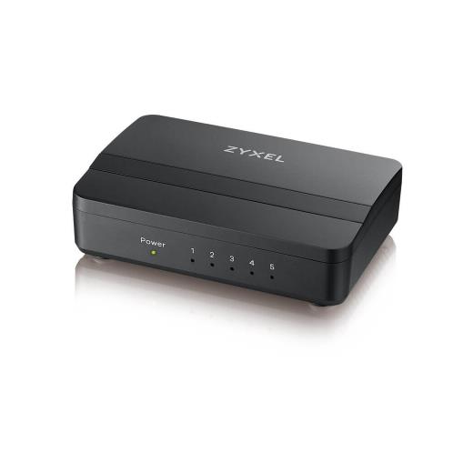 ZyXEL GS-105S V2, 5 Port, GigaBit, Yönetilemez, Masaüstü Switch