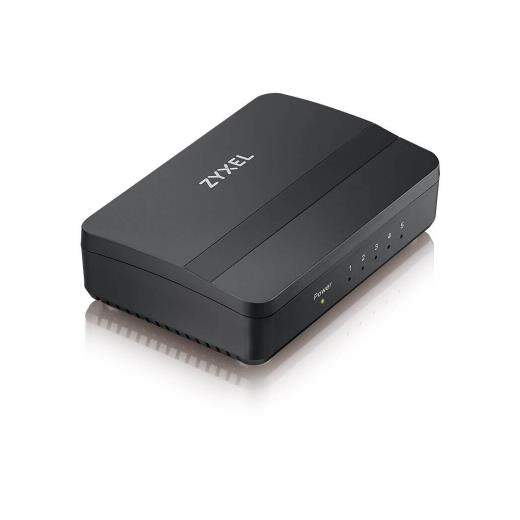 ZyXEL GS-105S V2, 5 Port, GigaBit, Yönetilemez, Masaüstü Switch