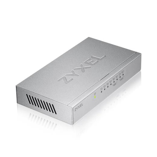 ZyXEL GS-108B V3, 8 Port, GigaBit, Yönetilemez, Metal Kasa, Masaüstü Switch