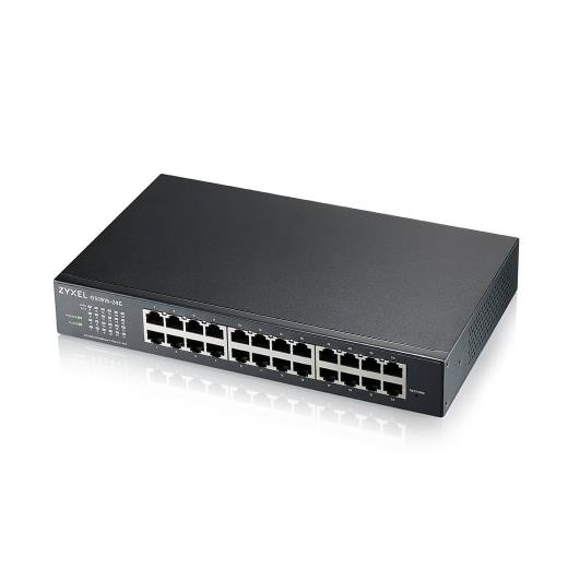 ZyXEL GS1915-24E, 24 Port, GigaBit, Yönetilebilir, Sessiz, Masaüstü Switch