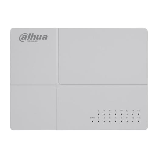 DAHUA SF1016L, 16 Port, Megabit, Yönetilemez, Switch