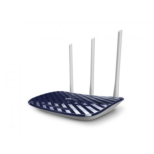 TP-LINK ARCHER C20, AC750, 4Port, 750Mbps, Dual Band WiFi, Masaüstü, Megabit, Router, Access Point, Range Extender