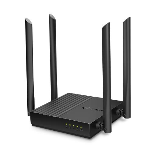TP-LINK ARCHER C64, AC1200, 4Port, 1200Mbps, Dual Band WiFi, Masaüstü, Gigabit, Router, Access Point