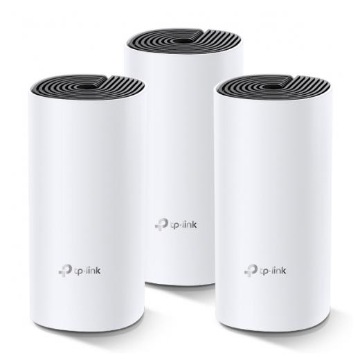 TP-LINK DECO-M4, AC1200, Üçlü Mesh, 1200Mbps, Dual Band, 2Port Gigabit Lan, 371m2 kapsama Alanı, Router, Geniş Alan İnternet Ağı Sağlayıcısı