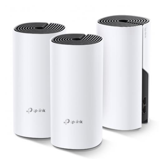 TP-LINK DECO-M4, AC1200, Üçlü Mesh, 1200Mbps, Dual Band, 2Port Gigabit Lan, 371m2 kapsama Alanı, Router, Geniş Alan İnternet Ağı Sağlayıcısı