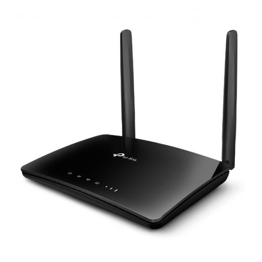 TP-LINK TL-MR150, 4Port, 300Mbps, 2,4Ghz WiFi, Masaüstü, LTE Micro Sim Kart Takılabilir 3G-4G Destekli Router