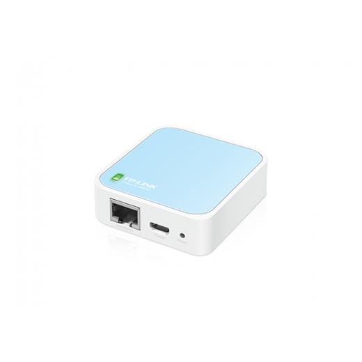 TP-LINK TL-WR802N, 1Port, 300Mbps, 2.4Ghz WiFi, Taşınabilir, Megabit, Nano, Router, Access Point, Repeater