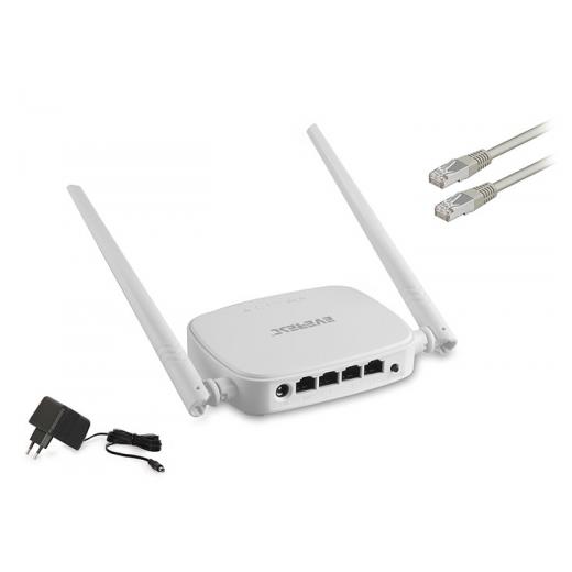 EVEREST EWR-301, 4Port, 300Mbps, 2.4Ghz Wifi, Masaüstü, Megabit, Repeater, Router, Access Point