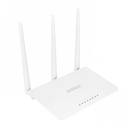 EVEREST EWR-F303, 3Port, 1 WAN, 300Mbps, 2.4Ghz Wifi, Masaüstü, Megabit, WISP, Repeater, Router, Access Point