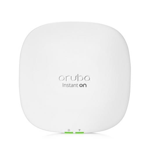 HP ARUBA R9B28A AP25, 4800Mbps Dual 4x4 MIMO, Wi-Fi 6, Wireles Access Point