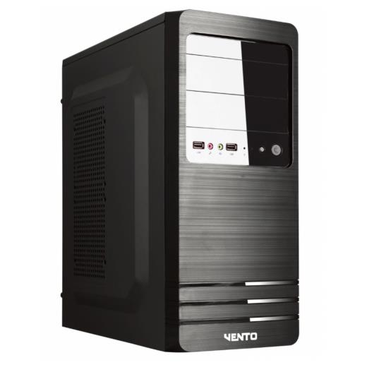 VENTO VS114F Mid Tower, Peak 350W Siyah, ATX Kurumsal KASA
