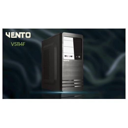 VENTO VS114F Mid Tower, Peak 350W Siyah, ATX Kurumsal KASA