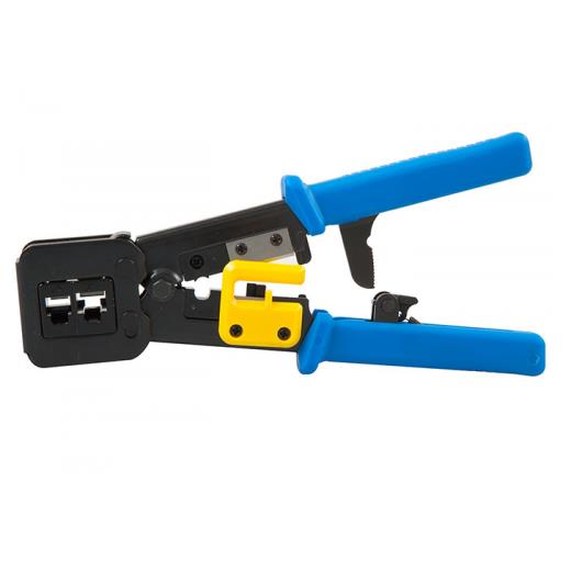 S-LINK SL-830W, RJ45/RJ11 ikili Pense,  Yeni Nesil Kablo Ucu Konnektör Sıkma Pensesi