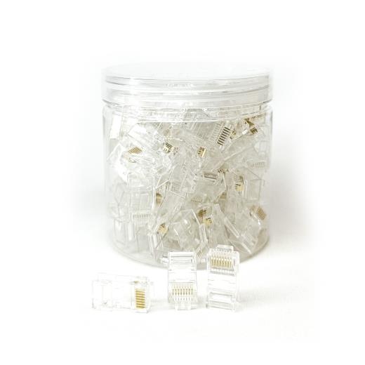 PowerGate PG-J02, RJ45, Yeni Nesil UTP JAC,  CAT6, (100lü KUTU)