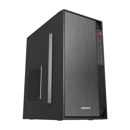 VENTO VS119S Mid Tower, 300W Siyah, ATX Kurumsal KASA