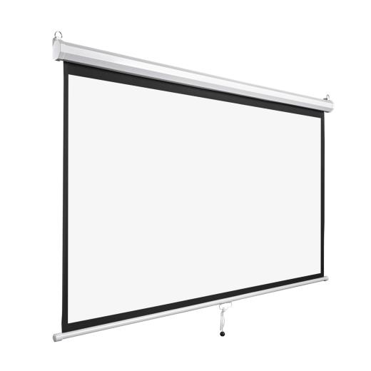 Everest MPP-240, 240x200, STORLU, PROJEKSİYON PERDESİ, Arkası Siyah Fonlu, Duvar ve Tavana Asılabilir