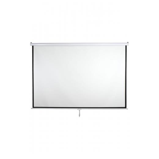 Codegen AX-20 STORLU PROJEKSİYON PERDESİ 200x200 (Arkası Siyah Fonlu - Duvar/Tavan Asılabilir)