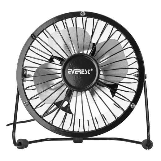EVEREST EFN-482, Metal Kanat, Masaüstü, USB, Vantilatör