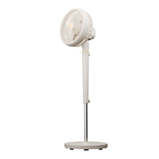 EVEREST FAN12, KREM, DynaBreeze, 3 Kademeli Hız, 3 Kanat Pervane ve Çerçeve, Çift Motorlu 70W, Otomatik Salınım, Yükseklik Ayarlı Vantilatör