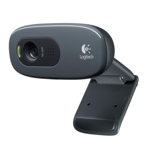 LOGITECH 960-001063, C270, 720p/30 fps, Dahili Mikrofonlu, HD, Webcam