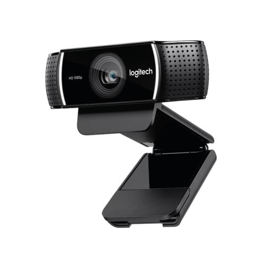 LOGITECH 960-001088, C922, PRO Strem 1080p/30 fps, Otomatik Işık Düzeltimi, Dahili Çift Mikrofonlu, Full HD, Webcam