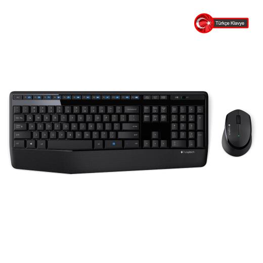 LOGITECH MK345, 920-006514, Kablosuz, Türkçe Q, Klavye Mouse Set