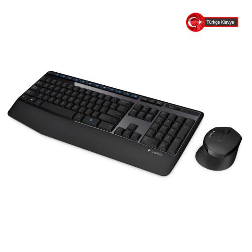 LOGITECH MK345, 920-006514, Kablosuz, Türkçe Q, Klavye Mouse Set