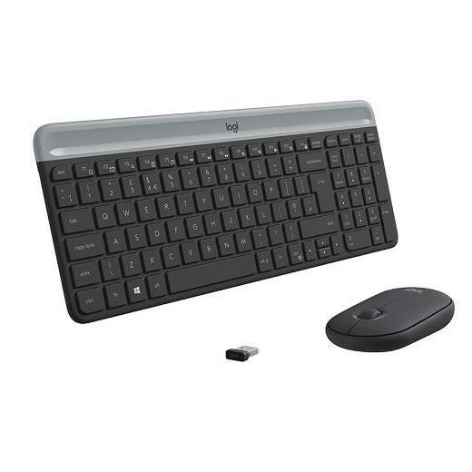 LOGITECH MK470 Siyah, 920-009435, Kablosuz, Türkçe Q, Klavye Mouse Set