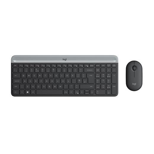 LOGITECH MK470 Siyah, 920-009435, Kablosuz, Türkçe Q, Klavye Mouse Set