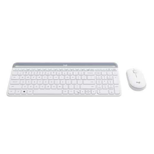 LOGITECH MK470 Beyaz, 920-009436, Kablosuz, Türkçe Q, Klavye Mouse Set