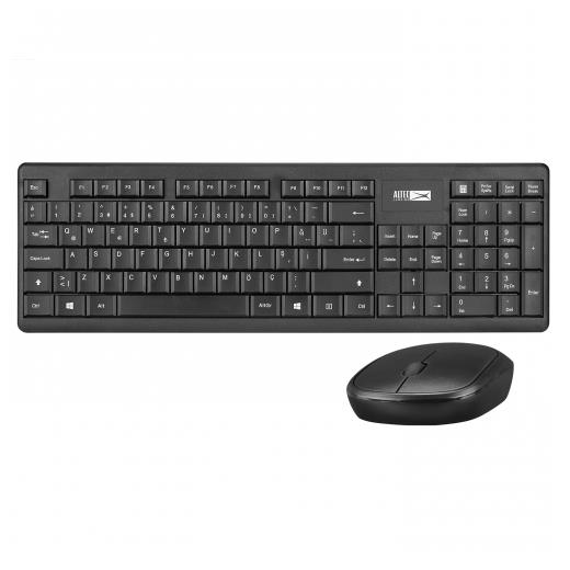 Altec Lansing ALBC6314, Siyah, 2.4Ghz Kablosuz, Türkçe Q, Klavye Mouse Set