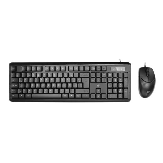 ACER eMachines, EAK9821, Siyah, USB Kablolu, Türkçe Q, Klavye Mouse Set