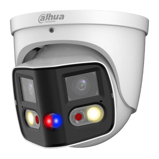 DAHUA  IPC-PDW3849-A180-AS-PV, 2X4Mpix, 2,8mm Lens, H265+, 25Mt Gece Görüşü, IP67, Dahili Mikrofon, TiOC Duo Süper Geniş Açı Dome Ip Kamera