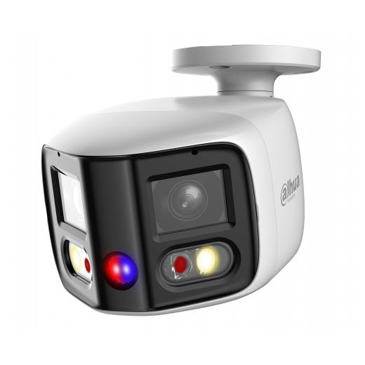 DAHUA  IPC-PFW3849S-A180-AS-PV, 2X4Mpix, 2,8mm Lens,H265+, 25Mt Gece Görüşü, IP67, Dahili Mikrofon, TiOC Duo Süper Geniş Açı Bullet Ip Kamera