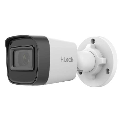 HILOOK IPC-B121H-C, 2Mpix, 2.8mm Lens, H265+, 30Mt Gece Görüşü, PoE, Bullet, IP Kamera
