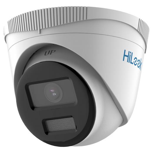 HILOOK IPC-T229H, 2Mpix, 2,8mm Lens, H265+, 30Mt Gece Görüşü, Color Vu Lite, PoE, Dome, IP Kamera