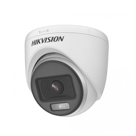 HIKVISION DS-2CE76D0T-EXLPF, 2Mpix, 2.8mm Lens, 20Mt Gece Görüşü, IP67, Dual-Light, Dome Kamera