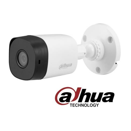 DAHUA HAC-B1A21P-A, 2Mpix, 3.6mm Lens, 20 Mt Gece Görüşü, Dahili Mikrofon, Bullet Kamera