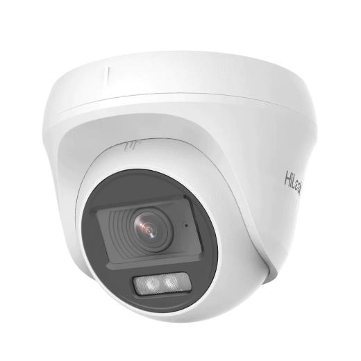 HILOOK THC-T127-LPS, 2Mpix, 2.8mm Lens, 20Mt Gece Görüşü, Dual Light, Dahili Mikrofon, Dome Kamera