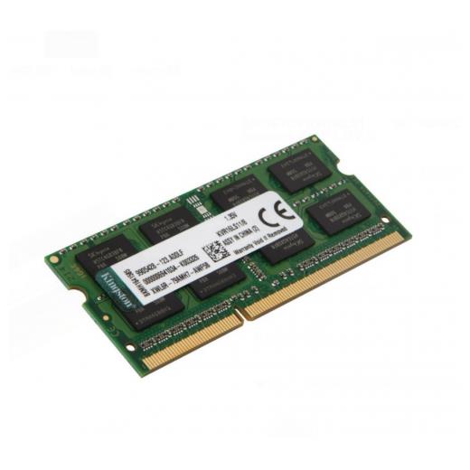 KINGSTON KVR16LS11/8, 8Gb, 1600Mhz, DDR3, Sodimm Notebook RAM, 1,35V, CL11