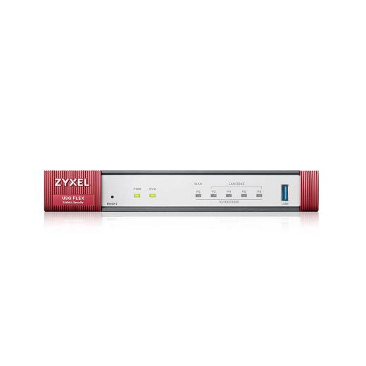 ZYXEL ZYWALL USG FLEX100, Firewall Cihazı, +1 Yıllık Lisans Dahil (50 Kullanıcı)