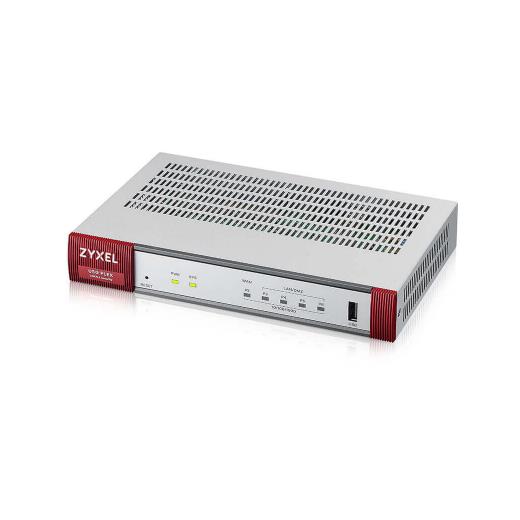 ZYXEL ZYWALL USG FLEX100, Firewall Cihazı, +1 Yıllık Lisans Dahil (50 Kullanıcı)