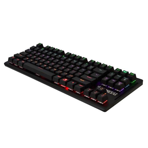 GAMDIAS HERMES-E2, USB Kablolu, İngilizce,  Mekanik Switch, 7 Renk, Gaming Klavye