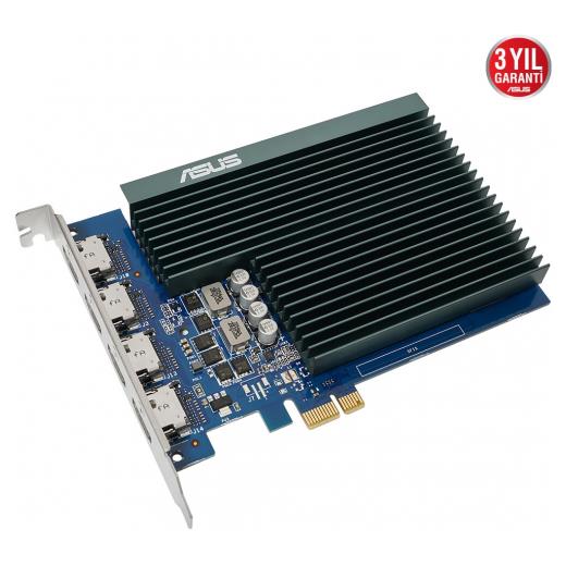 ASUS GT730-4H-SL-2GD5, 2Gb, GDDR5, 64Bit, 4xHDMI Ekran Kartı